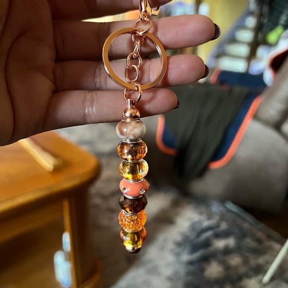 Colorful Beaded Keychains Set - Picture 2 of 10